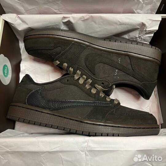 Travis Scott x Jordan 1 Low Velvet Brown (6.5us)