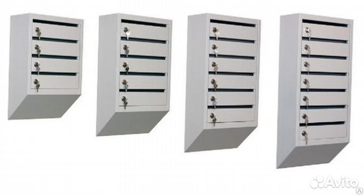 Почтовые ящики многоквартирные, новые