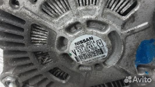 Генератор дизельный nissan X-trail T31 (AUK13BS01)