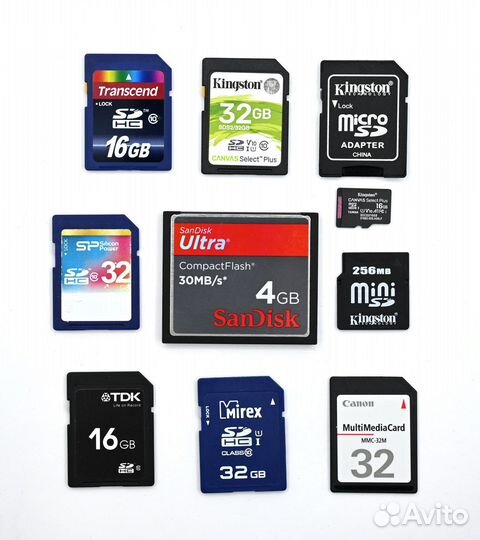Карты памяти SD / MicroSD / MiniSD/ CF