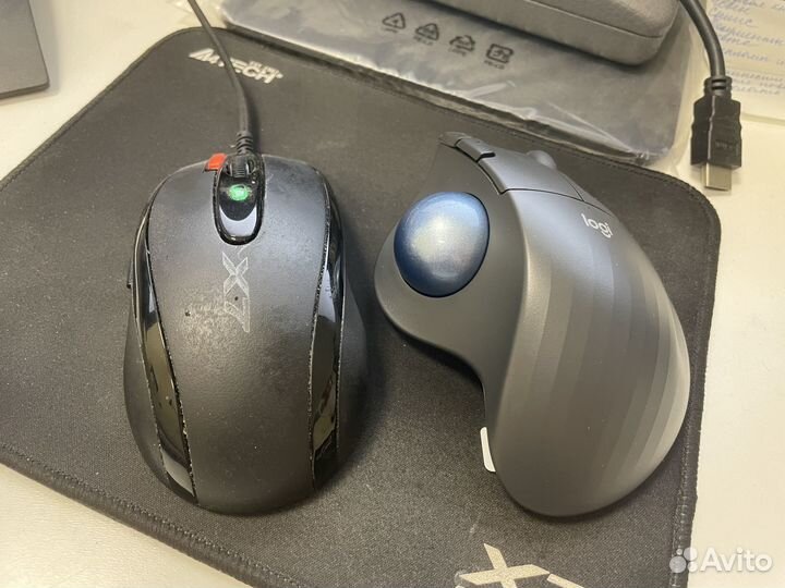 Мышь беспроводная M575 ergo, серый