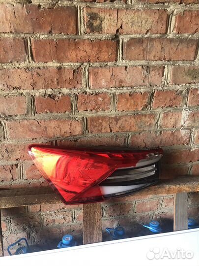 Фонарь задний левый Skoda Kodiaq