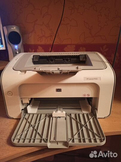 Принтер HP LaserJet Pro P1102 ч/б, A4