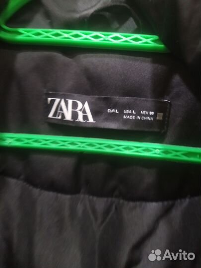 Пуховик зимний zara