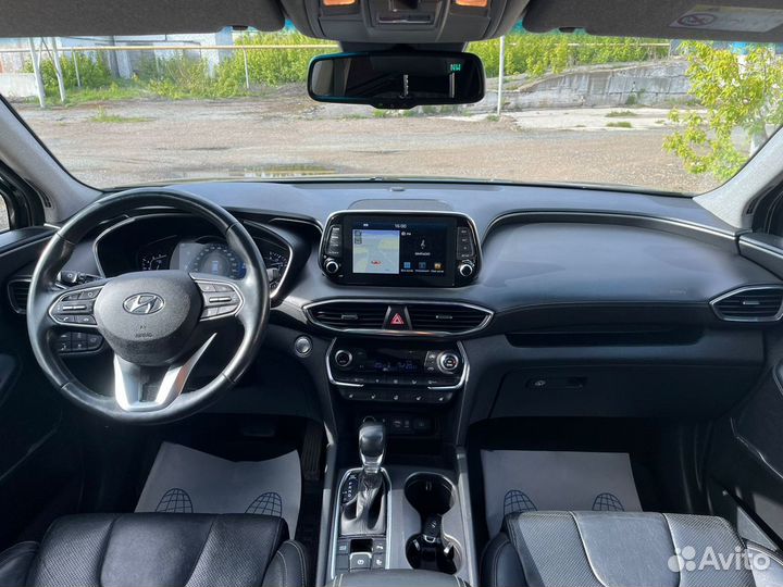 Hyundai Santa Fe 2.2 AT, 2019, 120 446 км