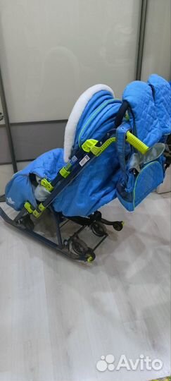 Санки коляска nika 7