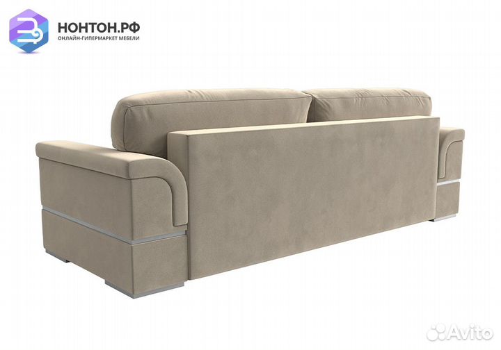 Диван еврокнижка Порту микровельвет бежевый