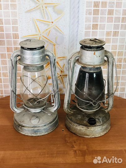 Советские керосиновые лампы 