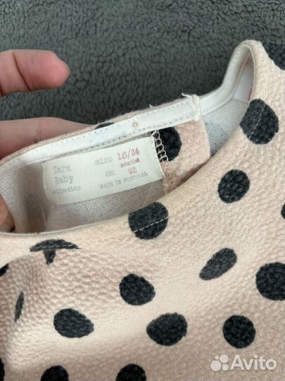 Платье на девочку 92 zara