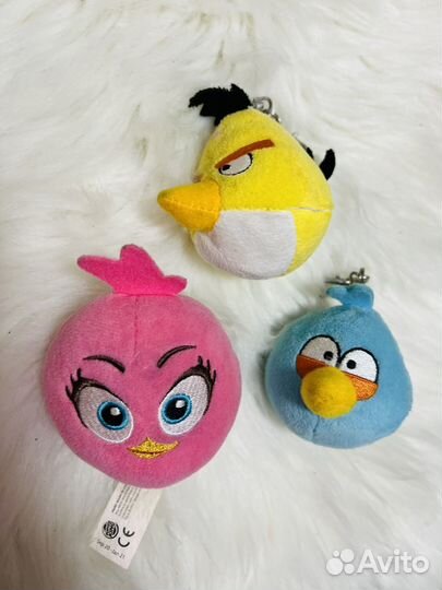 Angry Birds игрушки мягкие