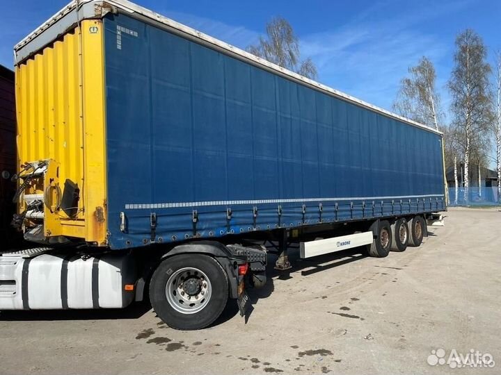 Полуприцеп тентованный Krone SDP27, 2014