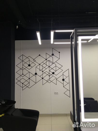 Граффити оформление (минимализм,абстракция)