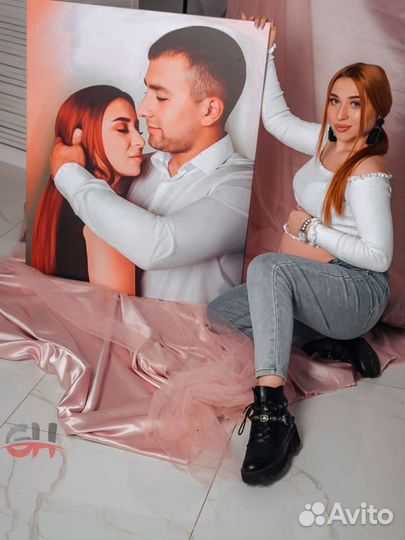 Портрет на холсте по фото