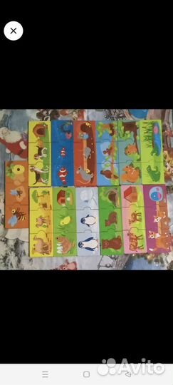 Пакет деревянных развивающих игрушек