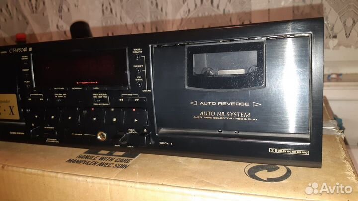 Кассетная дека pioneer ct-w504r