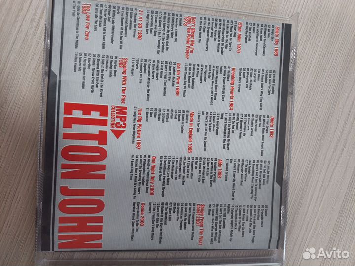 Cd mp3 диск Элтон john