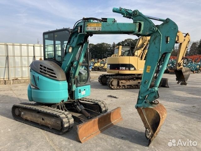 Мини-экскаватор Kobelco SK38UR, 2017
