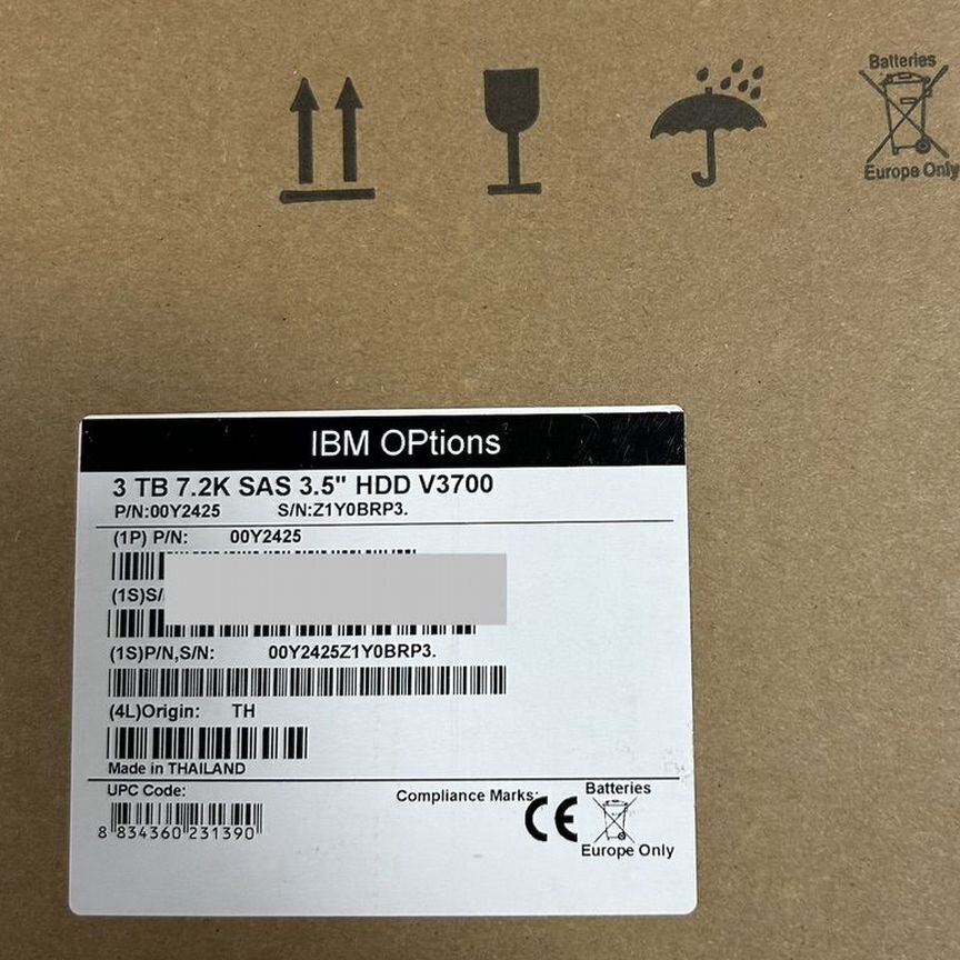 [00Y2425] Жесткий Диск Ibm 3tb 00y2473 V3700 00y2425