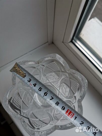 Хрустальная ваза