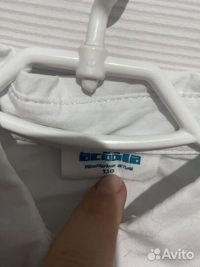 Рубашка белая доя девочки