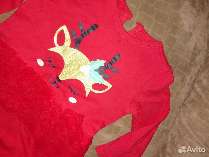 Новогодний боди