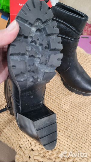 Ботильоны TJ зима натуральная кожа 37