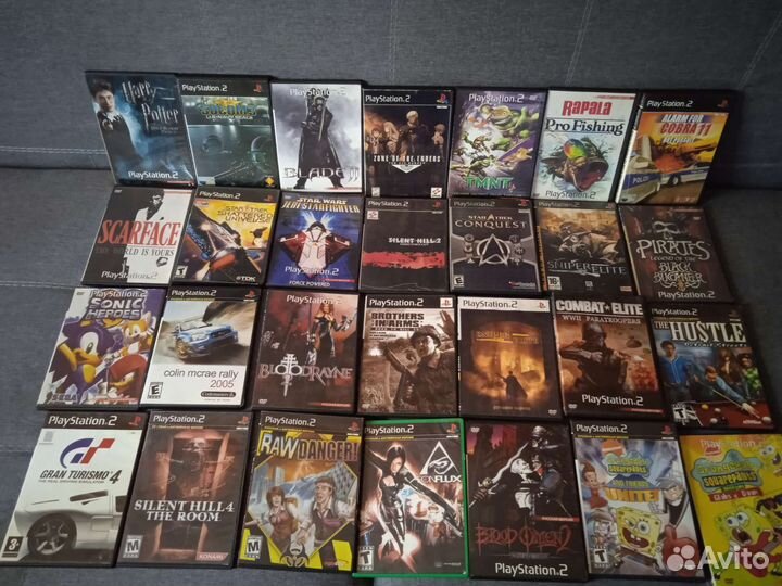 Игры на приставку Sony PS2