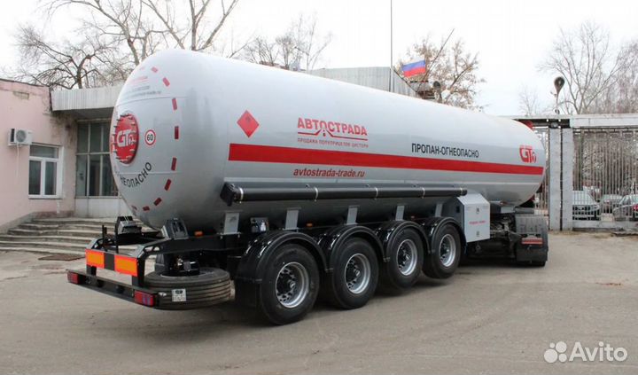 Полуприцеп газовоз GT7 ППЦТ-48, 2023