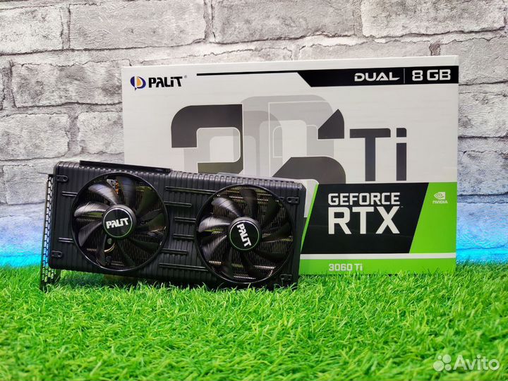 Видеокарта Palit GeForce RTX 3060 Ti Dual 8GB