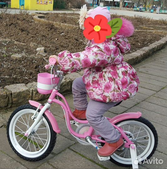 Велосипед для девочки Royal Baby Little swan