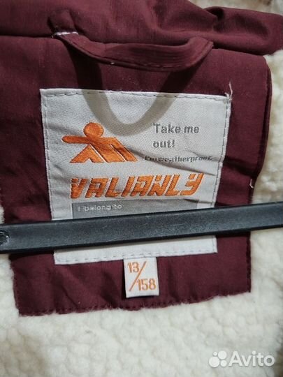 Зимняя куртка для девочки, размер 158