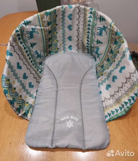 Сиденье для санок nika kids