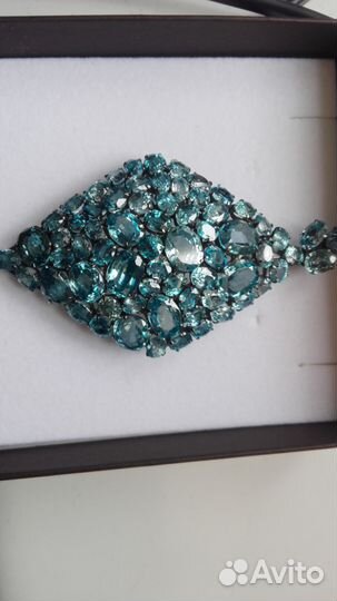 Серьги из белого золота