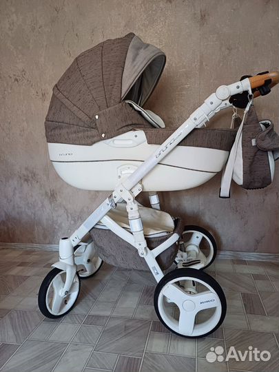 Коляска riko bruno luxе 3 в 1
