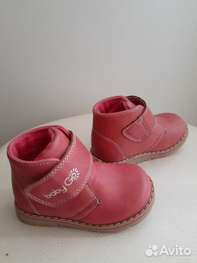 Ботинки детские для девочек, разм. 21