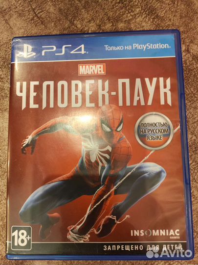 Игра на PS4 Человек-паук