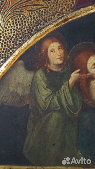 Картина.Антиквариат.Живопись,масло на доске,Оригин