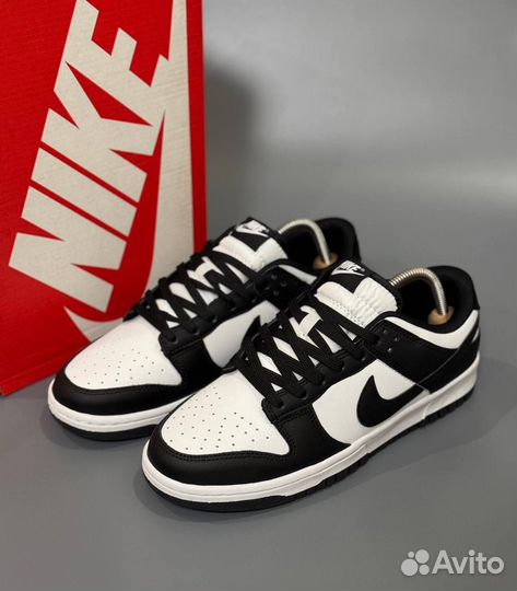 Кроссовки nike dunk low retro black