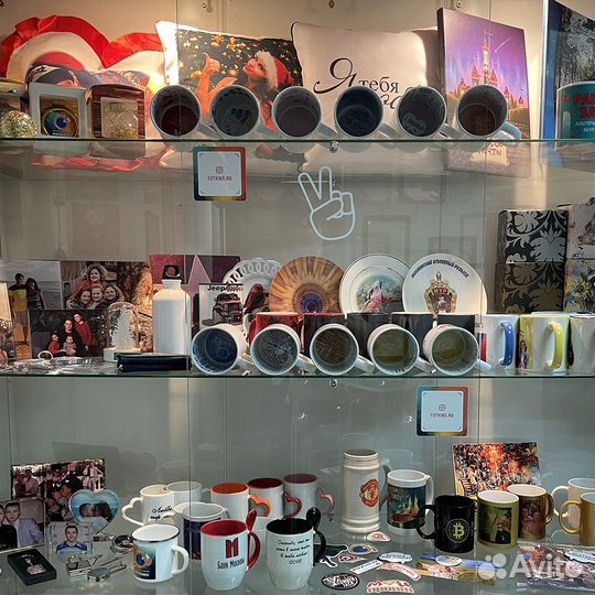 Печать на кружках от 1шт