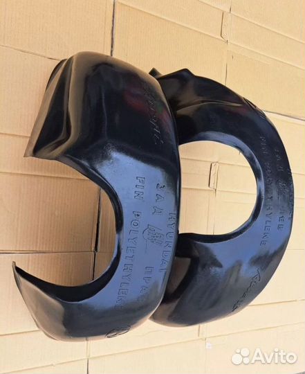 Подкрылки на hyundai accent 2 задние