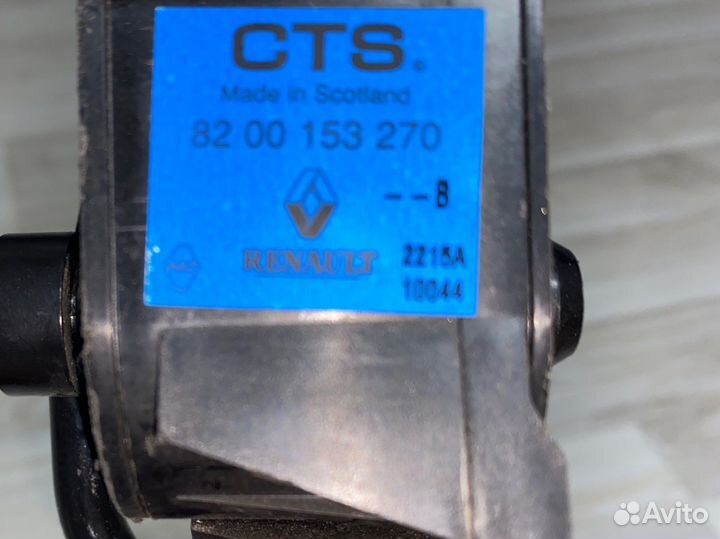 Педаль газа Renault Megane 2