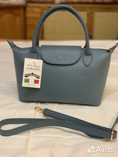 Сумка натуральная кожа италия новая