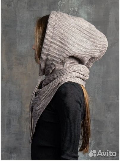 Капор шерсть новый