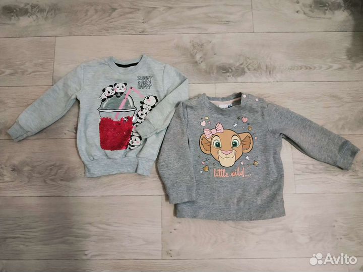 Вещи на девочку 6-9 мес