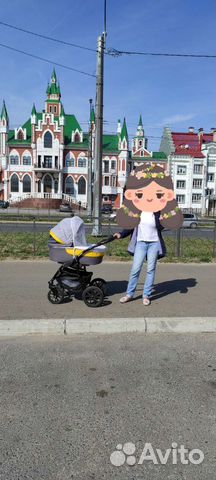 Детская коляска Alis Alvaro 2 в 1 + автолюлька