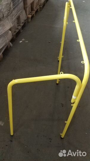 Ворота флорбол складные 1,20м/0,90м+ сетка