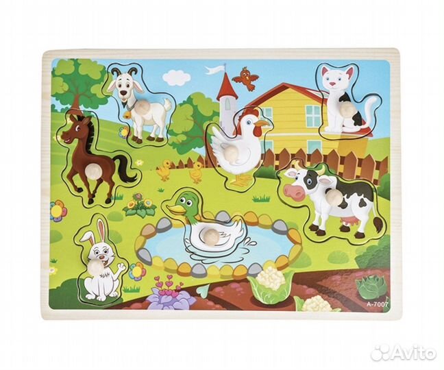 Рамка-вкладыш деревянная, новая