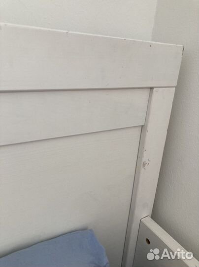 Детская кровать IKEA раздвижная 2шт+ 2матраса