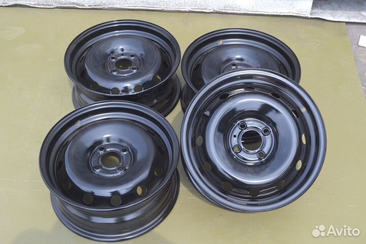 Диски штампованные R15 4x100 dia60.1