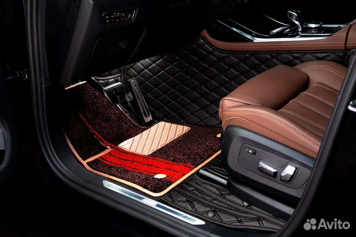 3D Коврики Nissan из Экокожи